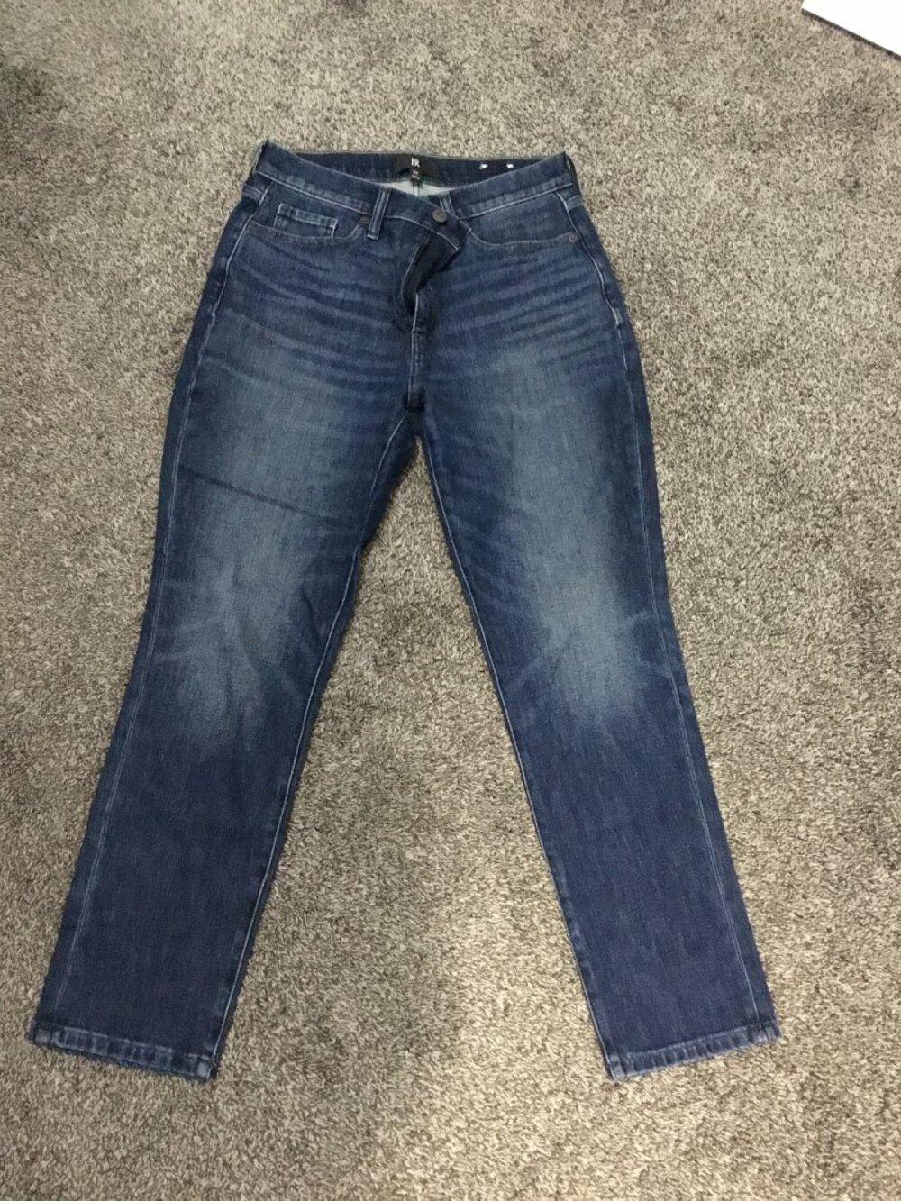 Banana Republic Dark Straight Jeans